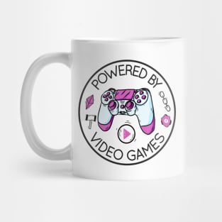 Cool Gamer Powered By Video Games Mug